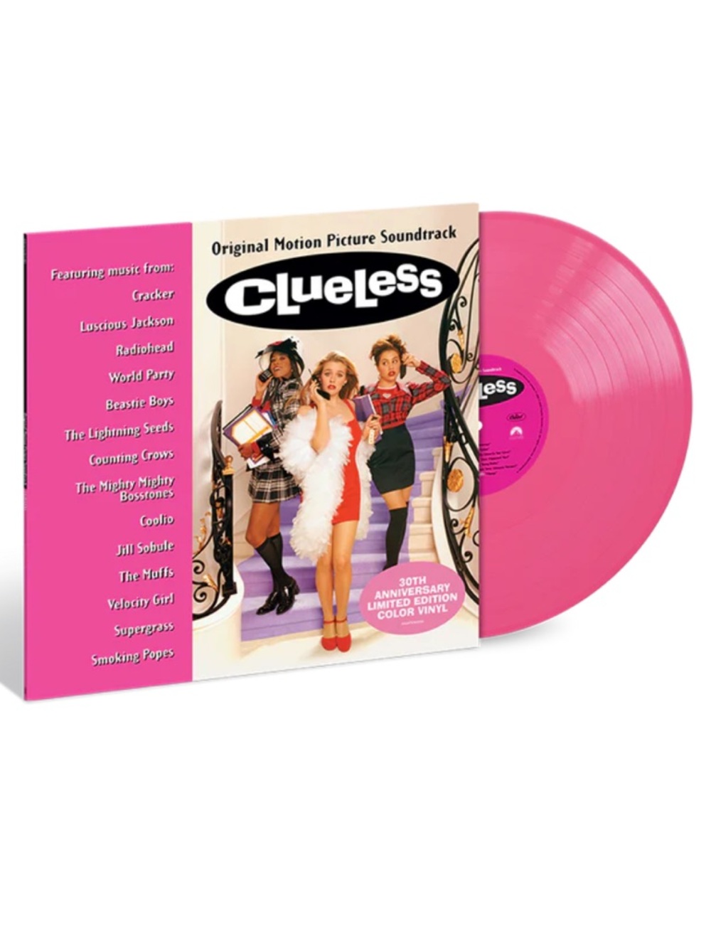 NEW Clueless Original Motion Picture Soundtrack Limited Edition Hot Pink Vinyl